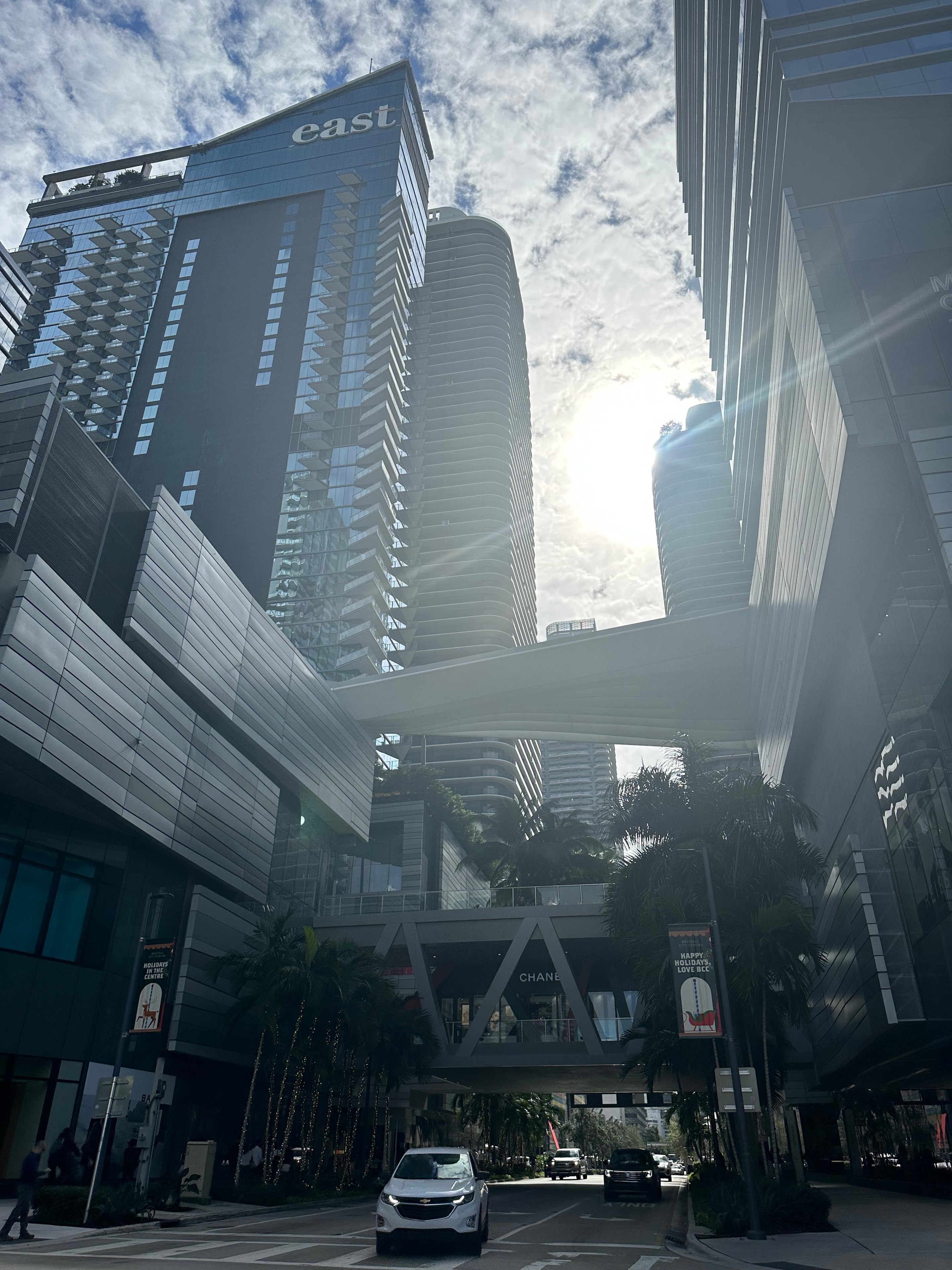 Brickell City Centre streetscape downtown Miami luxury retail towers