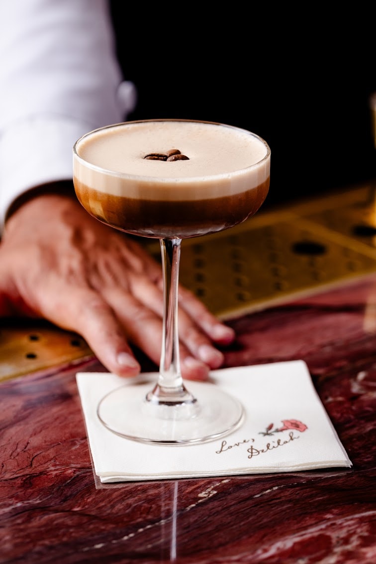 Pumpkin Espresso Martini at Delilah Miami