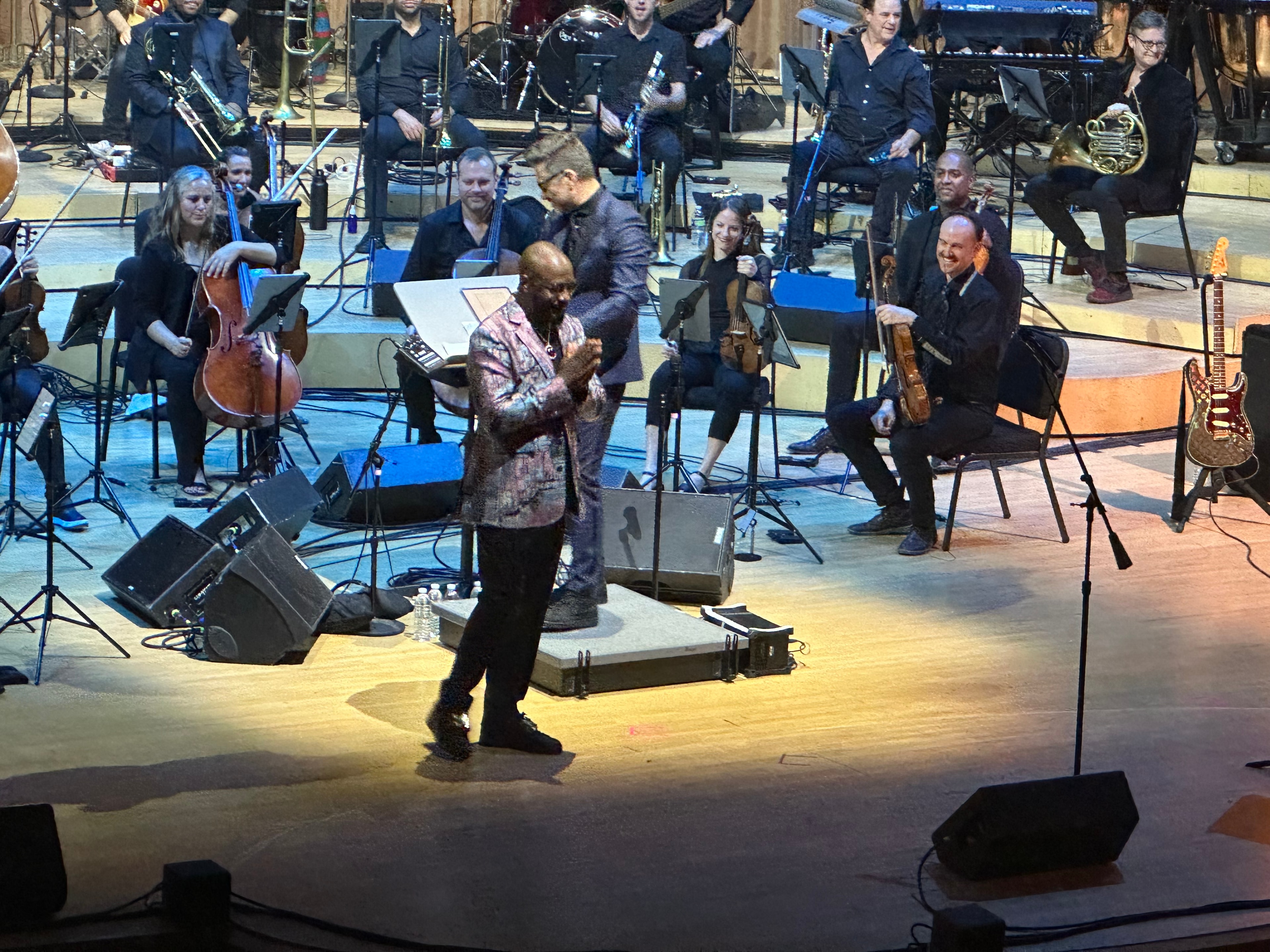 Full orchestra on stage at the Adrienne Arsht Center — Miami's cultural calendar fills in, 2025