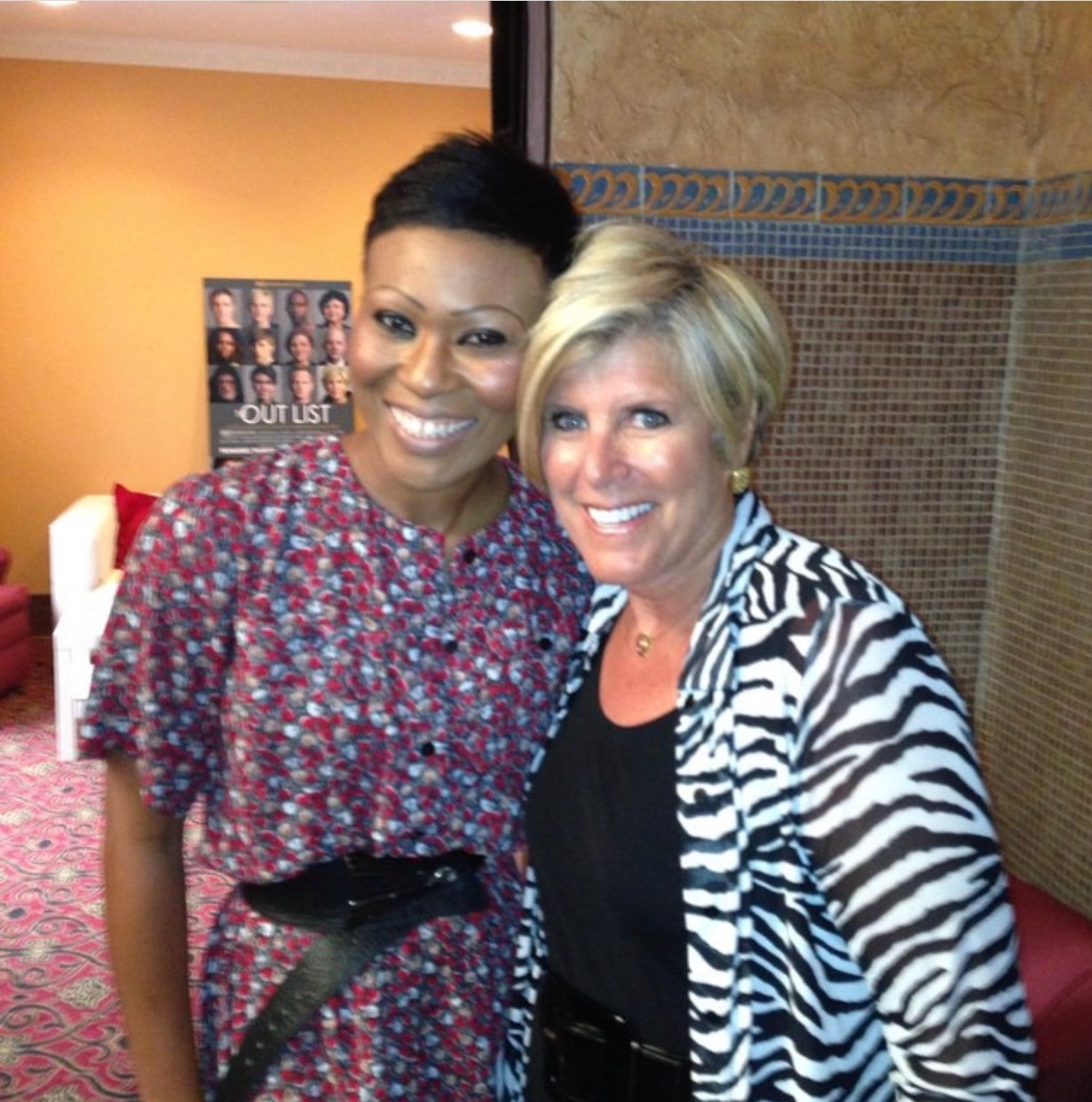 Suze Orman — chance encounter