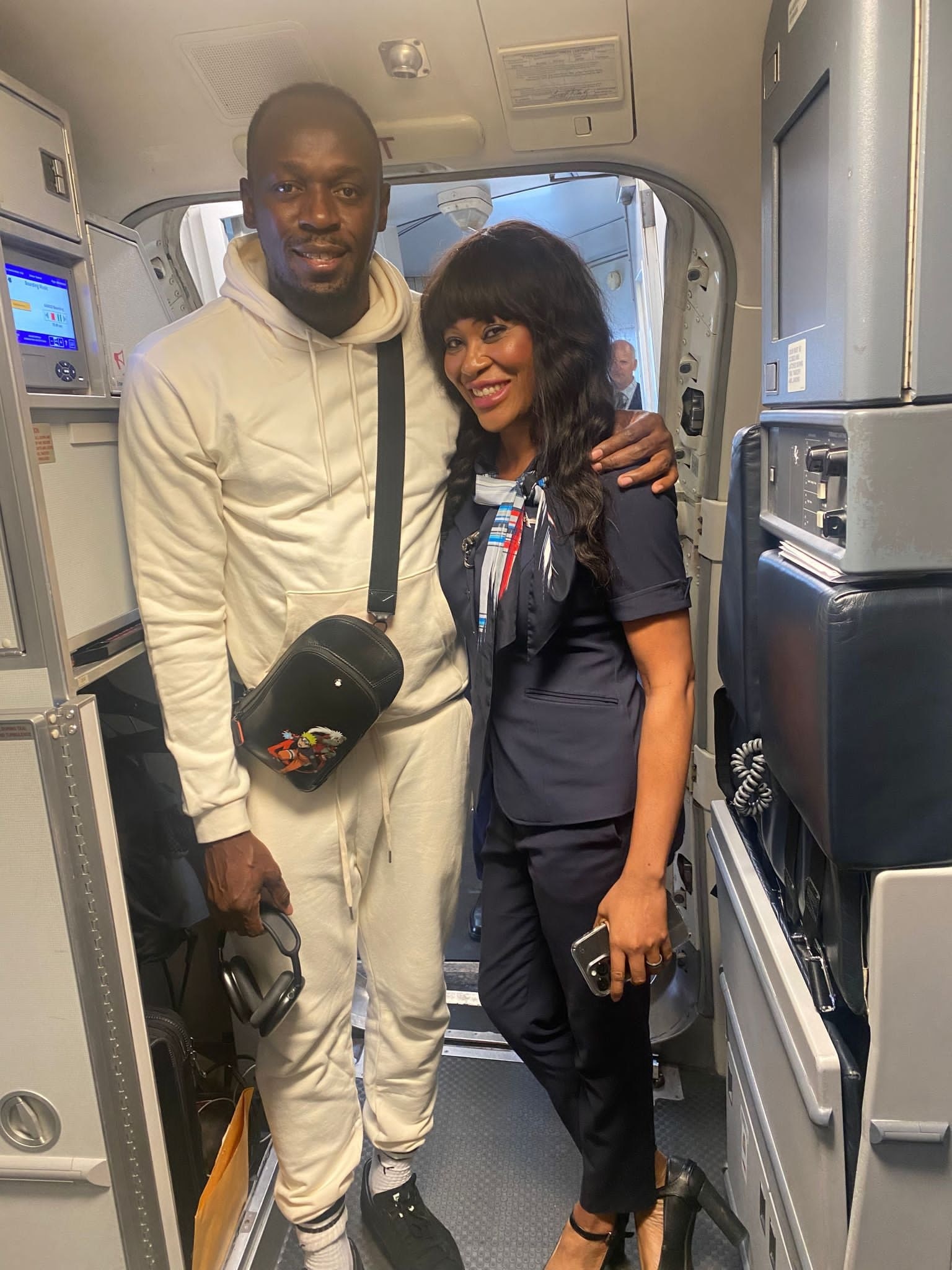 Usain Bolt — chance encounter
