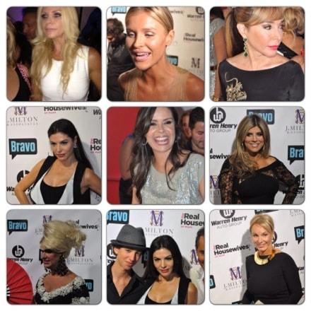 The Real Housewives of Miami cast at the Bravo premiere