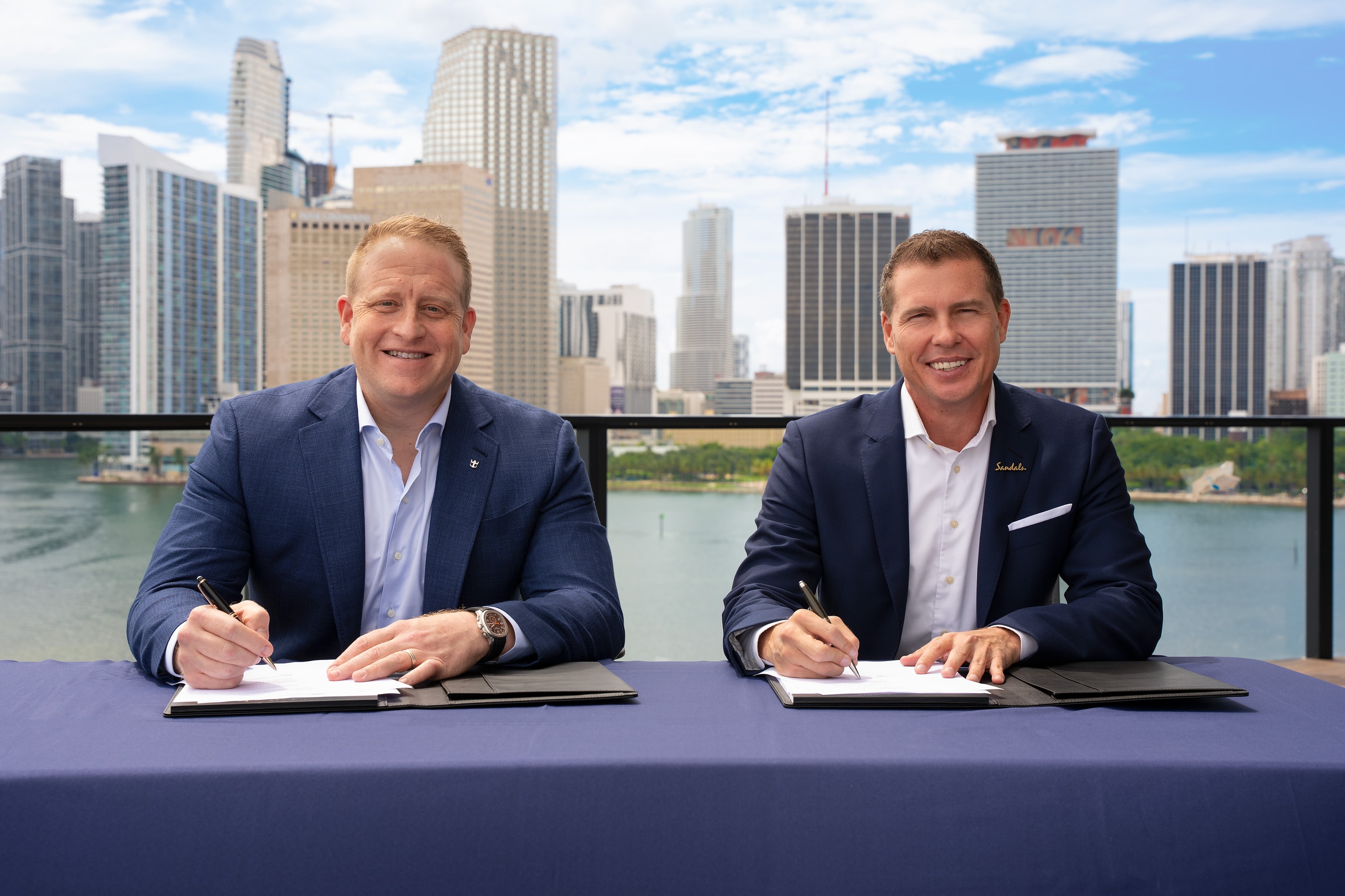 Royal Caribbean Group and Sandals Resorts Sign Landmark $3 Billion Partnership at Miami Headquarters